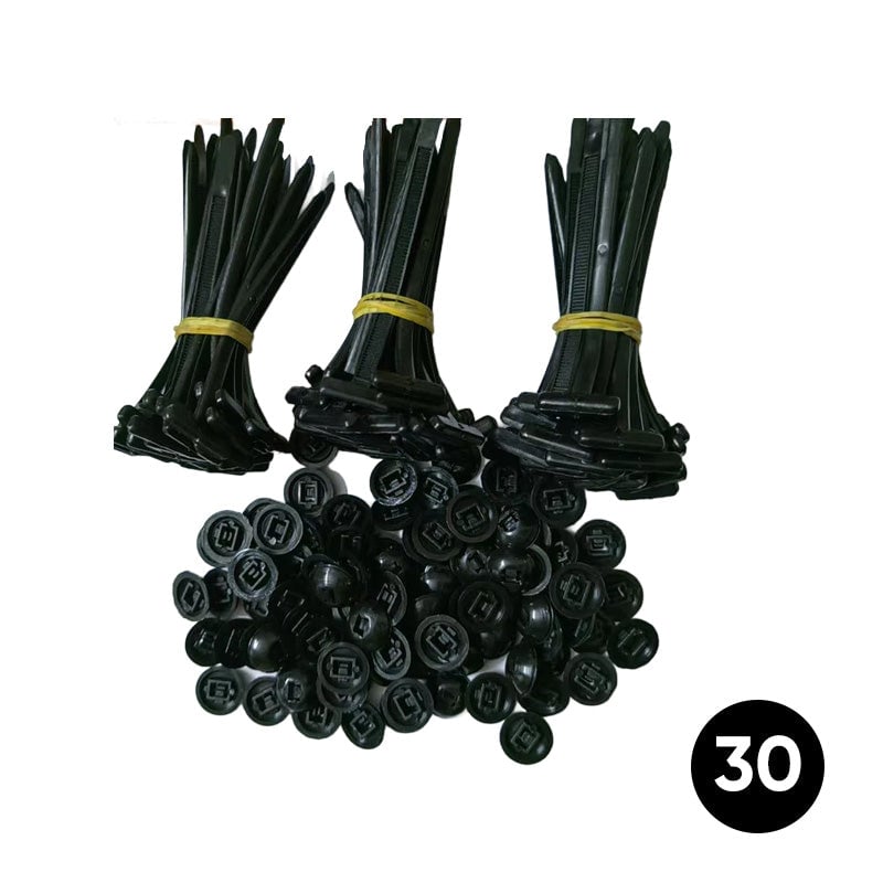 Nylon Universell kabelbåndspenne