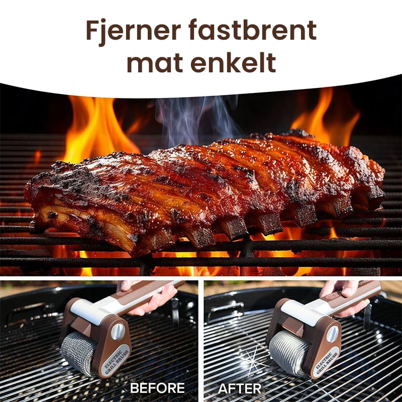 Elektrisk Børstefri Grillrens