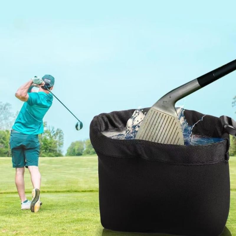 Rengjøringspose for golfkøller og golfballer