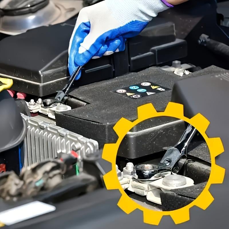 Justerbart Skrallenøkkelsett