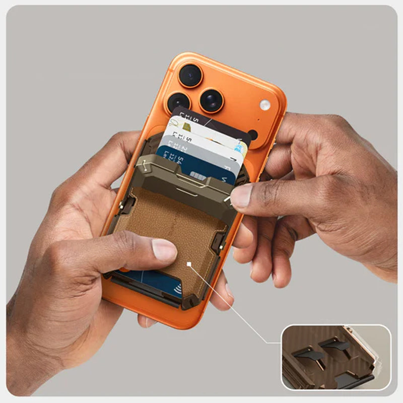 Magnetic Wallet with Stand
