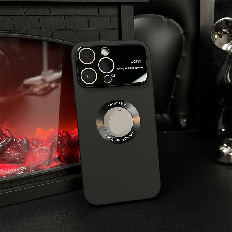 med magnetisk lading mobildeksel for iPhone
