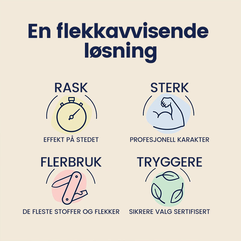 Skånsom flekkfjerner for babyer
