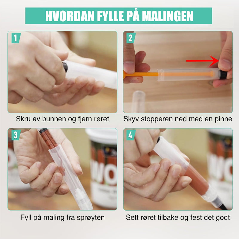 Fyllbar Berøringssparkepenn Pensel