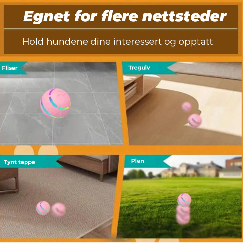 Interaktiv fjernstyrt LED-leketøyball