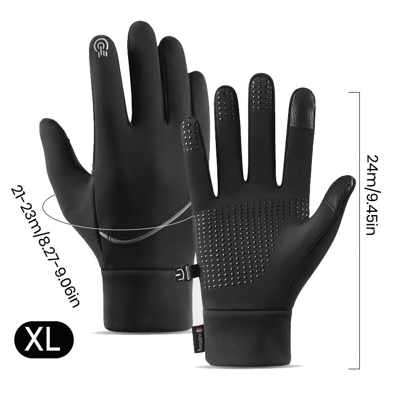 Winterwinddichte Touchscreen-Fahrradhandschuhe