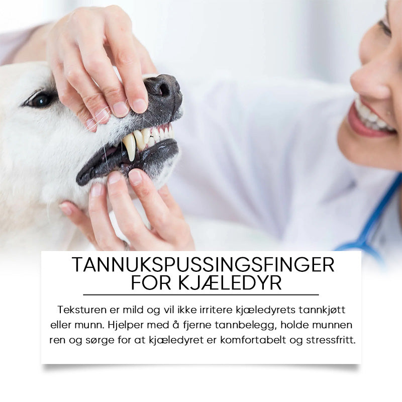 Kjæledyrpleie Fingervaskeduker