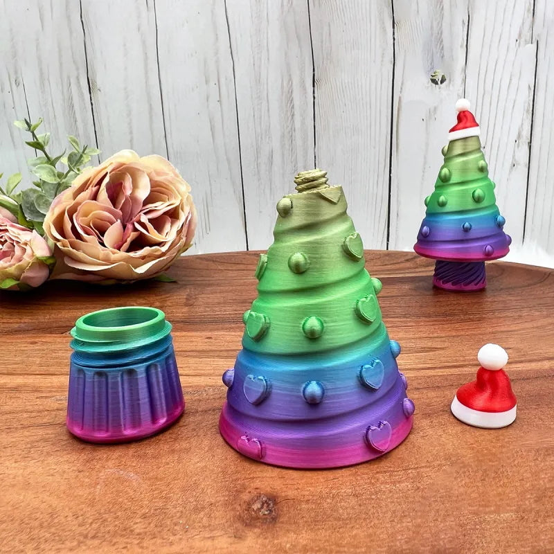 3D-trykt juletre Stasher Ornament