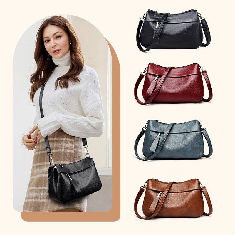 Fasjonabel og Allsidig Crossbody Skulderveske