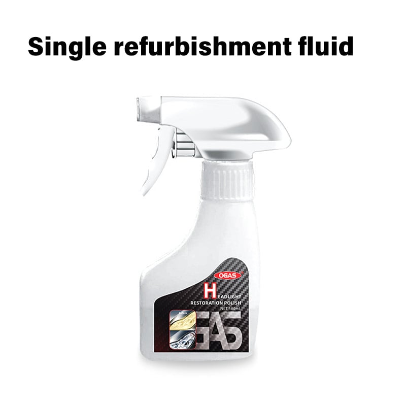 Spray for restaurering av frontlykter