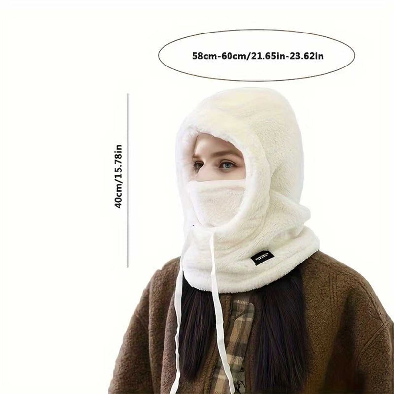 Autumn Winter All-in-one Velvet Thickened Windproof Earmuffs