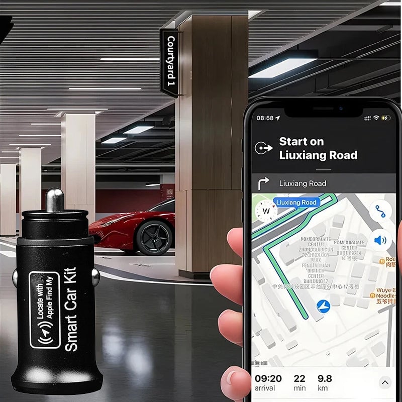 Billader GPS-Posisjonssporer