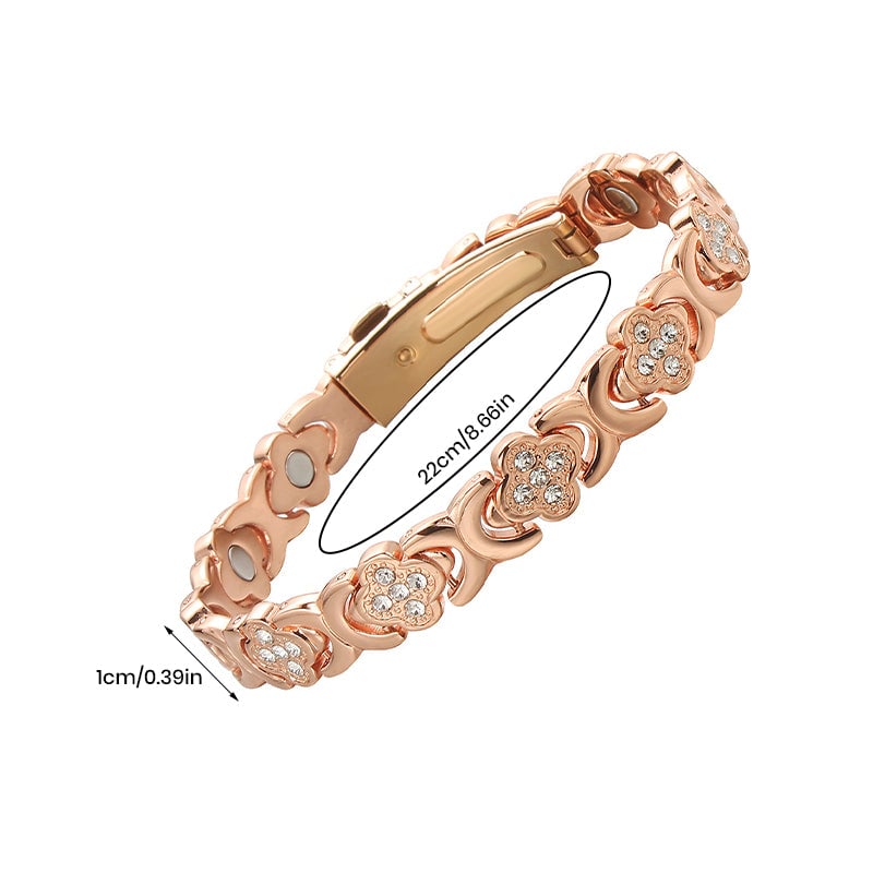 Blomst Kobber Armbånd