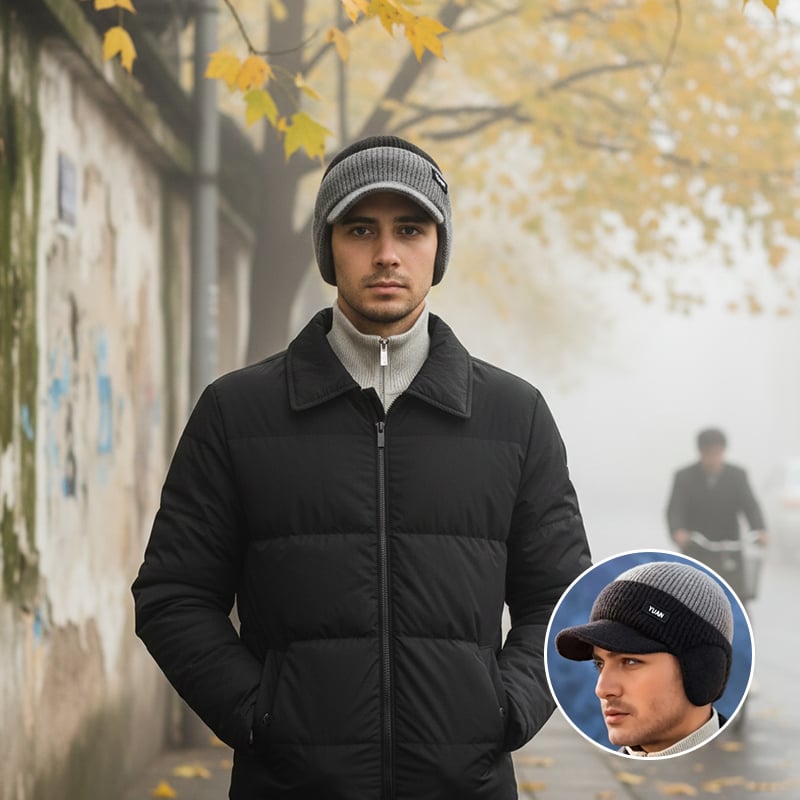 Vindtett Termisk Lue med Visir