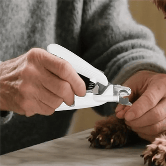 LED-Kjæledyrnegleklipper med Neglefil
