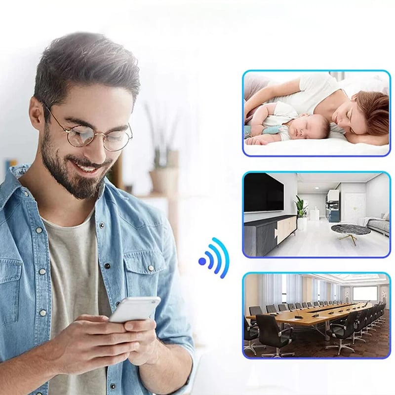 Trådløst Sikkerhetskamera for Innendørs Bruk