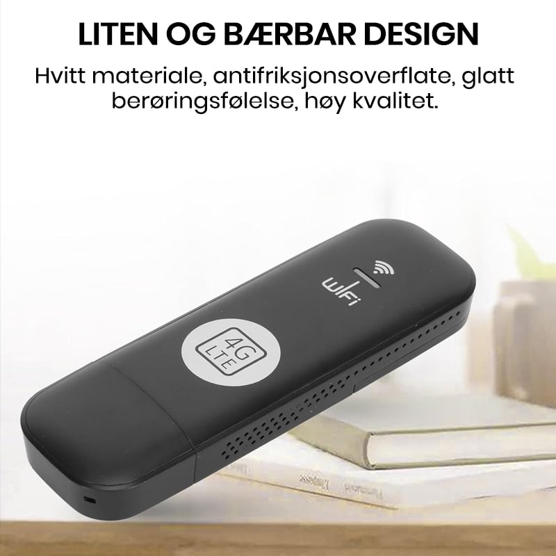 Global Versjon Bærbar 4G Trådløs WiFi