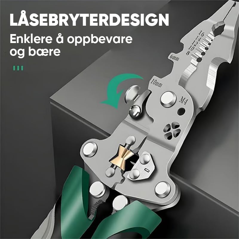Sakerplus Multifunksjonelt Elektriker's Tangsett