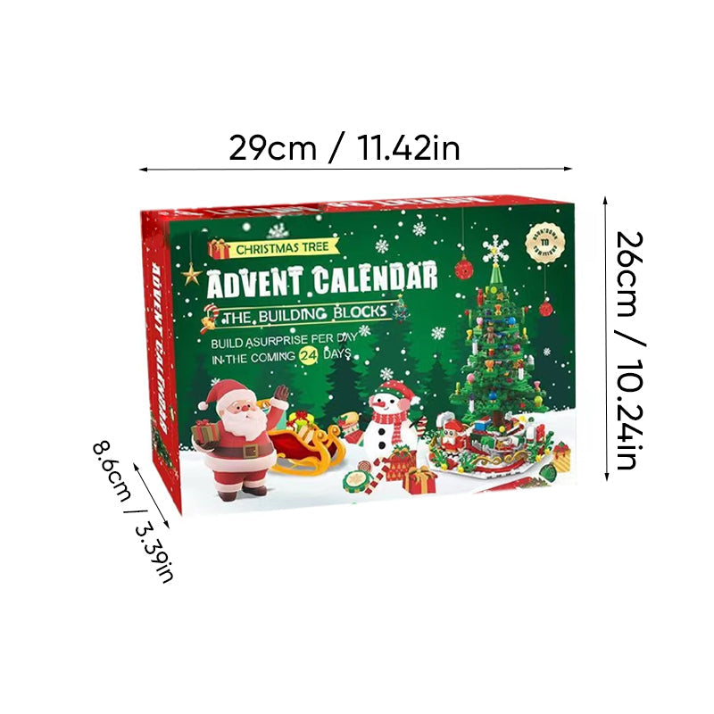 Juletre adventskalender