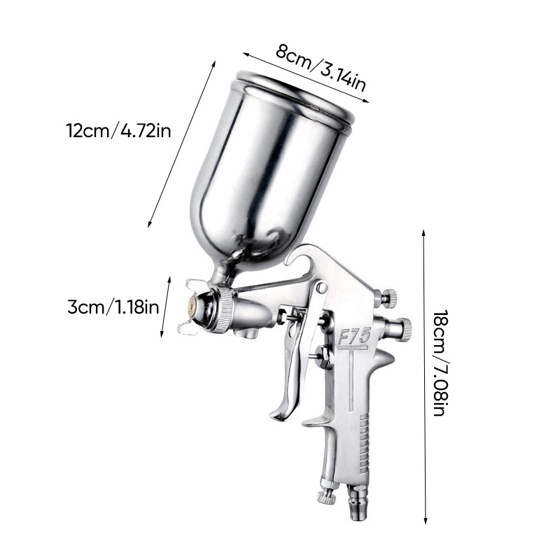 Pneumatisk Toppspraypistol