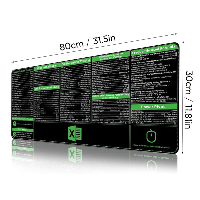 Sklisikker musematte med snarveistaster