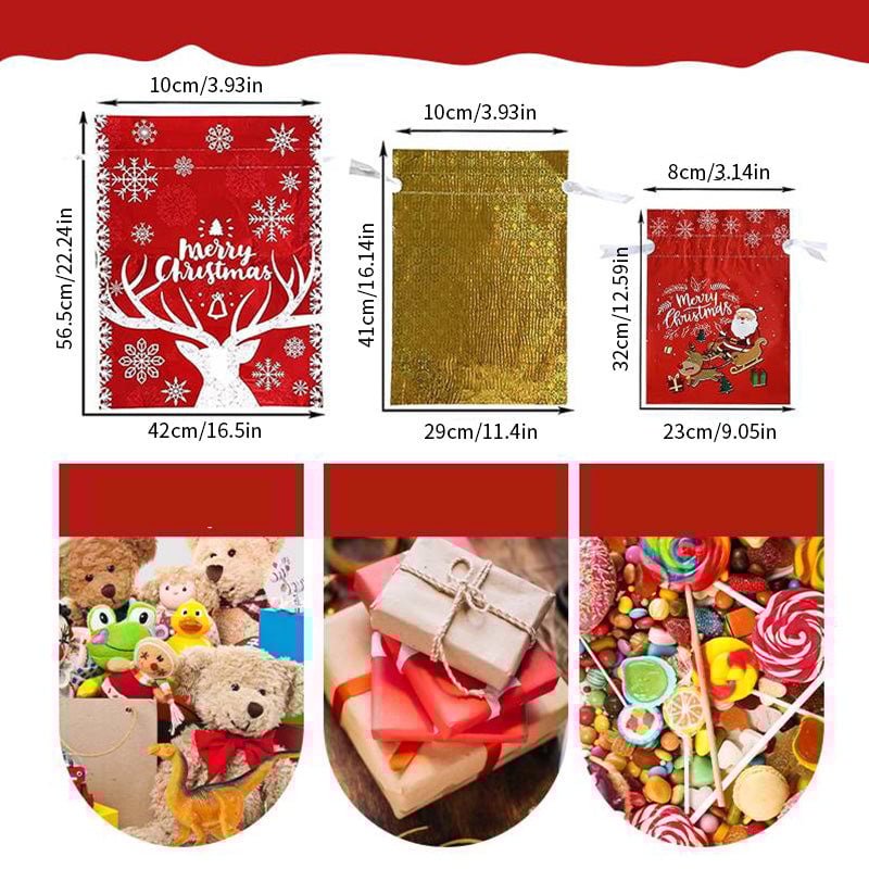 Julegavepose med snøring