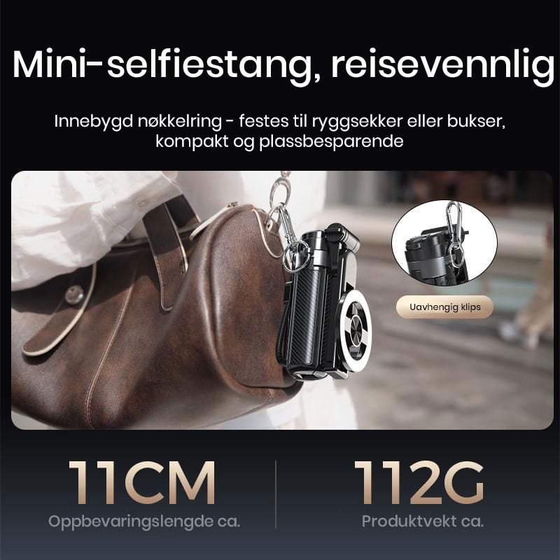 Magnetisk Lomme-Selfiestang