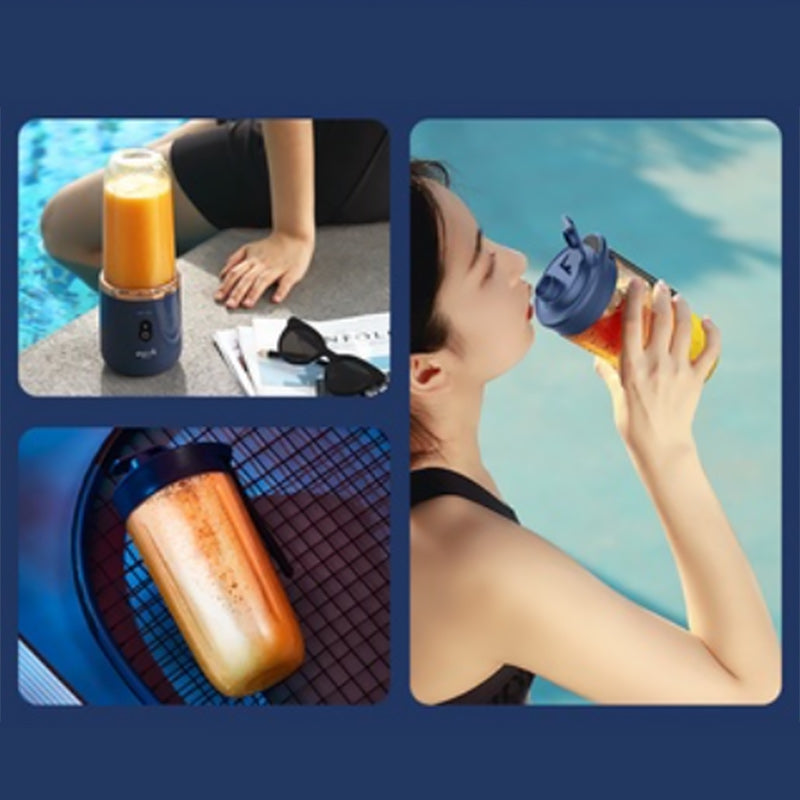 Bærbar oppladbar mini juicer-kopp