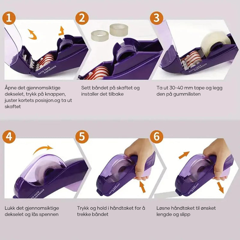 Automatisk tape-dispenser