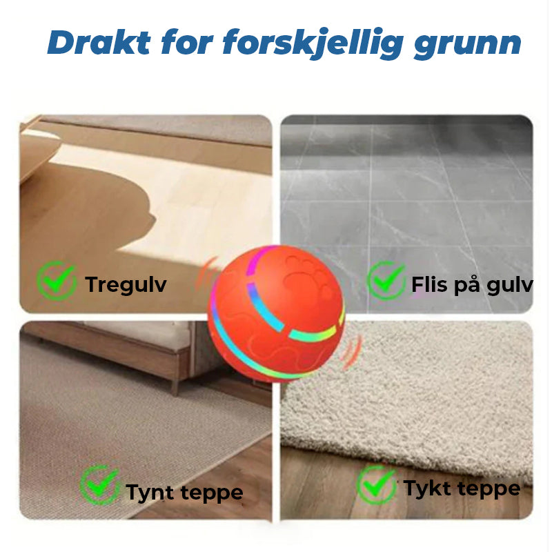 Interaktiv fjernstyrt LED-leketøyball