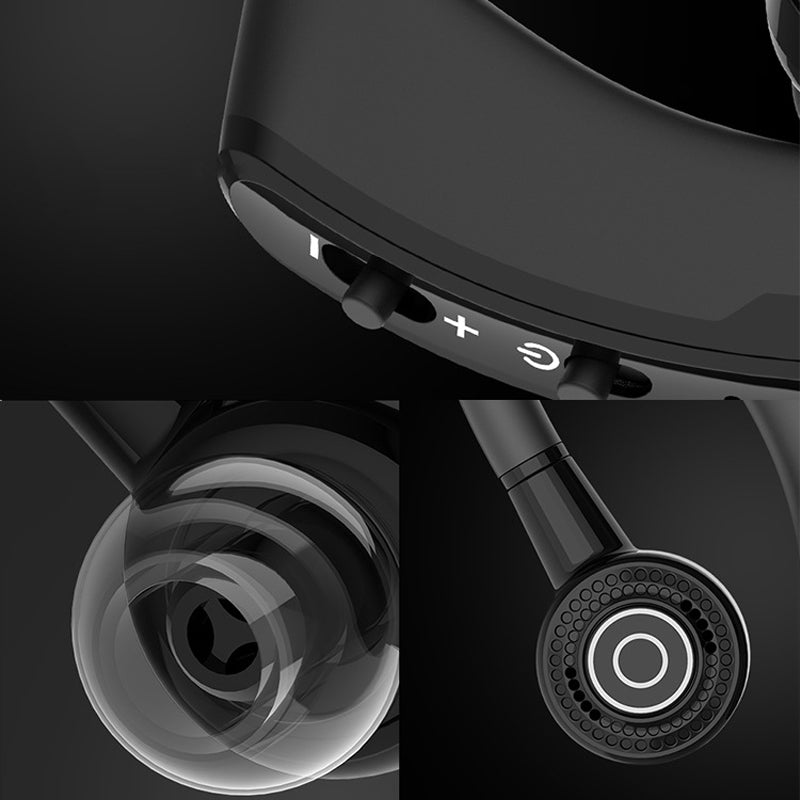 Bluetooth-hodetelefoner 8D Bass trådløst hodesett