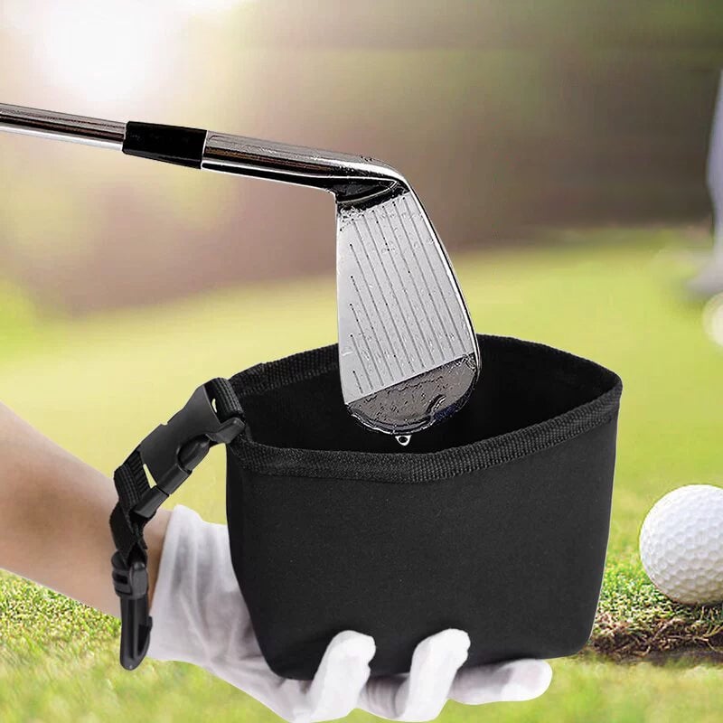 Rengjøringspose for golfkøller og golfballer