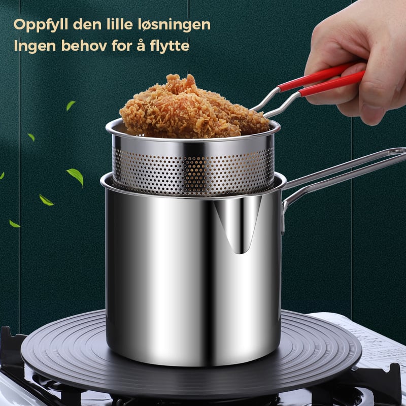 Multifunksjonell frityrkoker i 304 rustfritt stål
