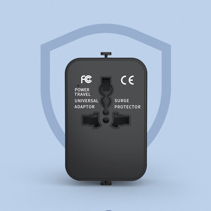 Universell Reiseadapter med Dobbel USB-port