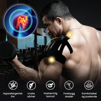 Kinesiologitape for Lindring av Skuldersmerter