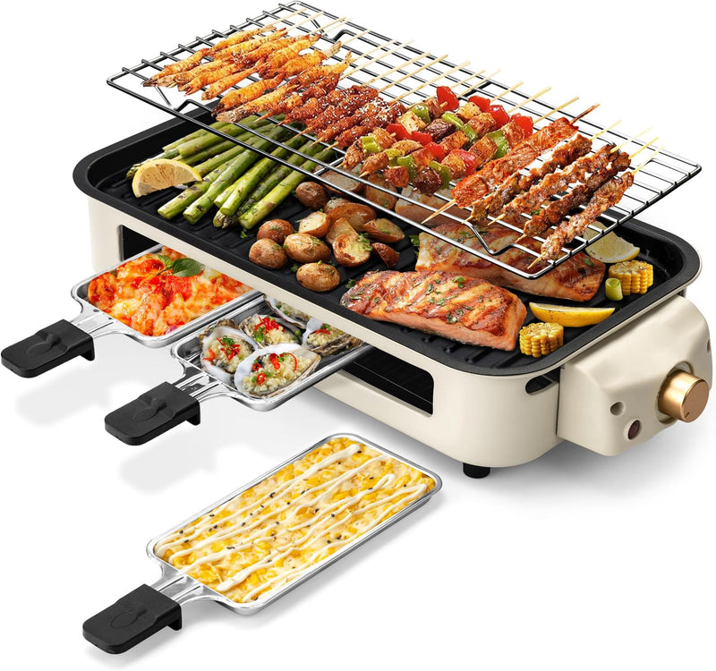 SAKER® Elektrisk Innendørs Grillsett