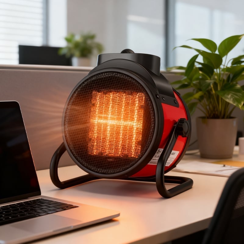 Kraftig bærbar varmekanon