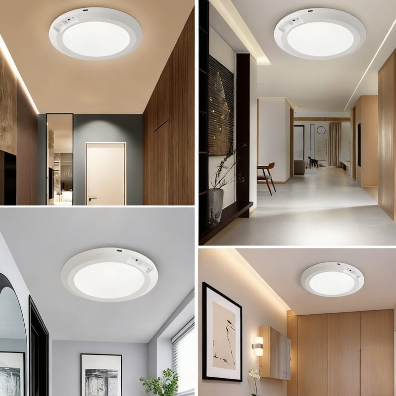 Taklampe med Bevegelsessensor