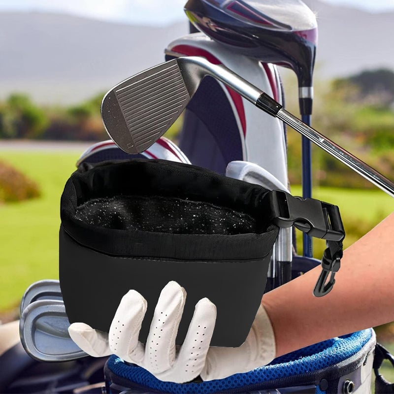 Rengjøringspose for golfkøller og golfballer
