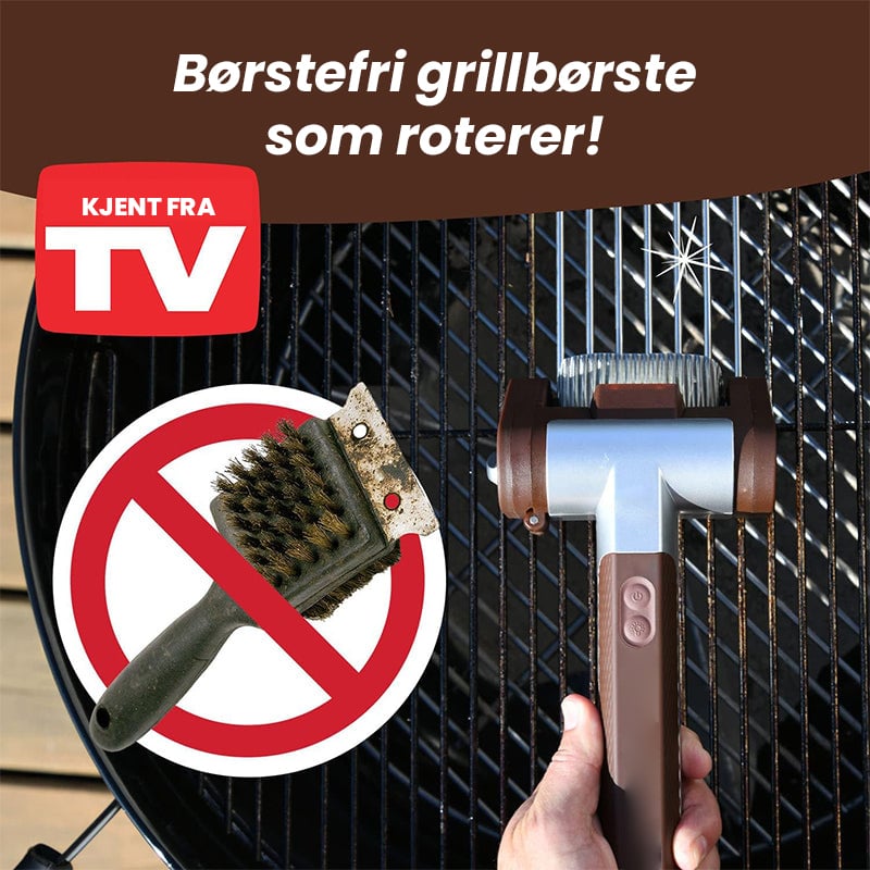 Elektrisk Børstefri Grillrens