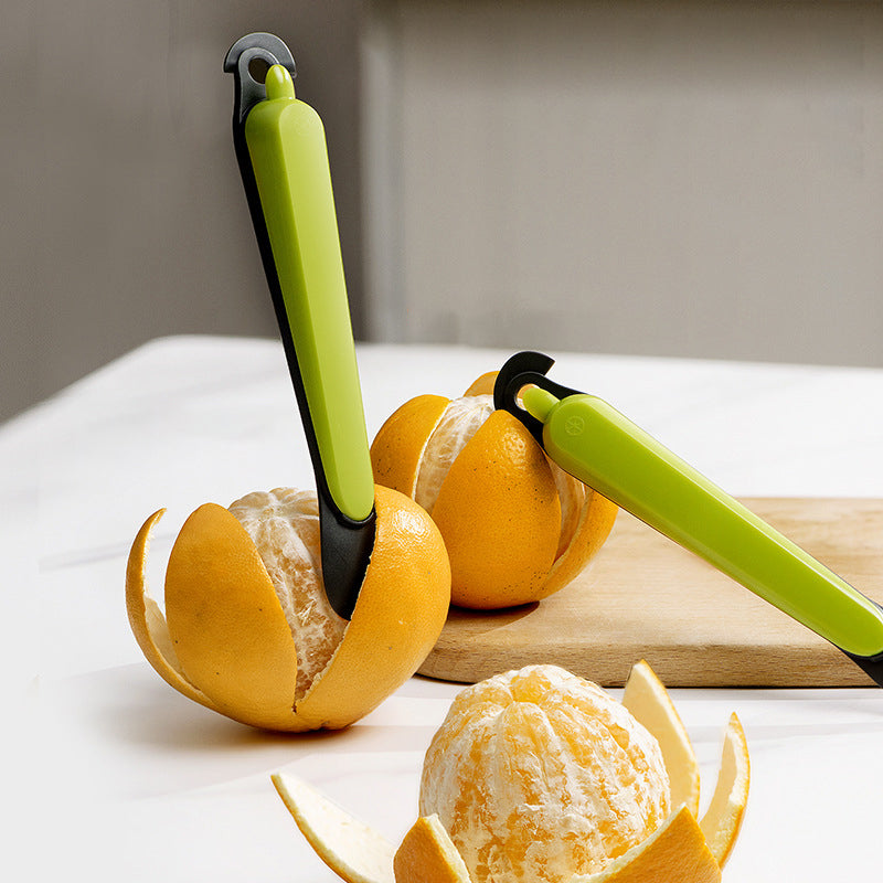 Multifunksjonelt fruktskallingsverktøy til kjøkkenet
