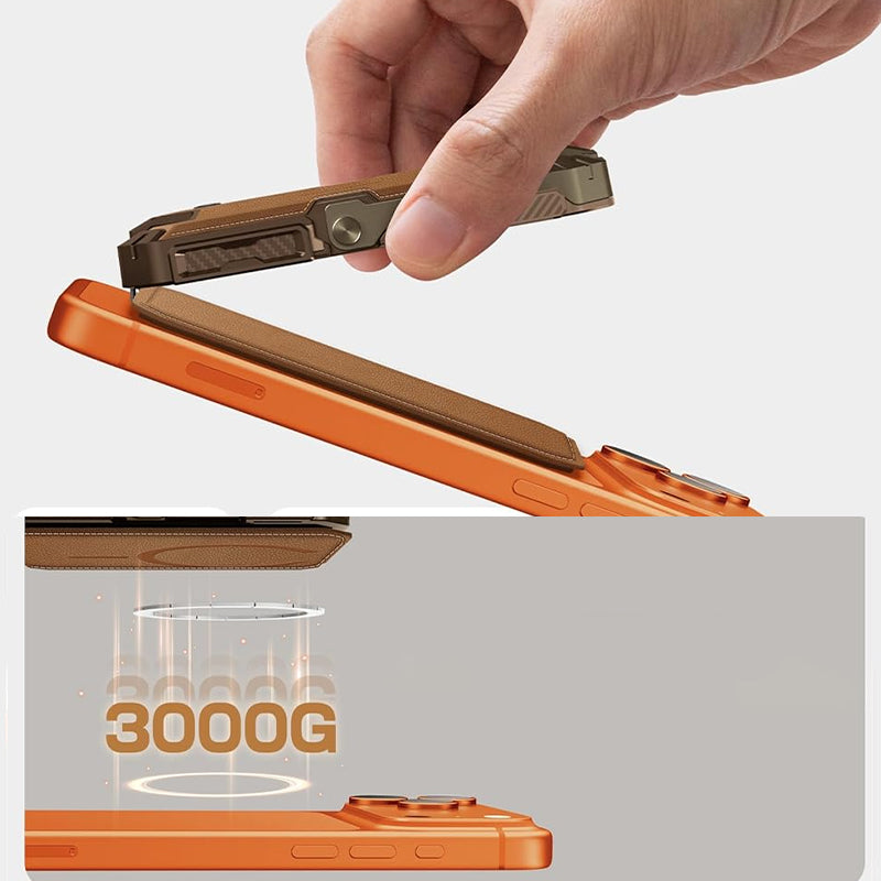Magnetic Wallet with Stand