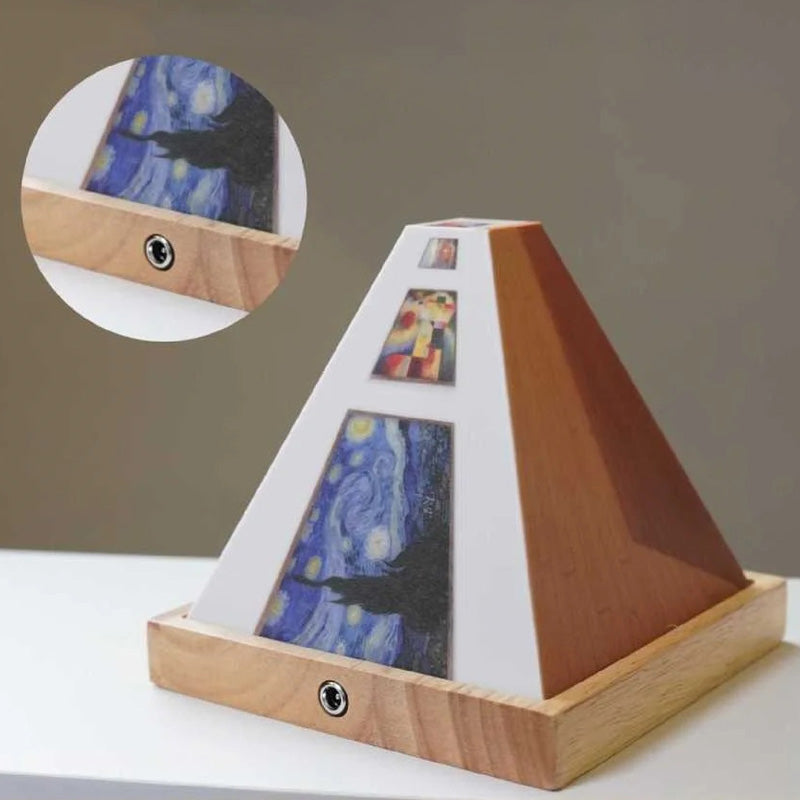 3D Nattlampe med Nakenøye-effekt