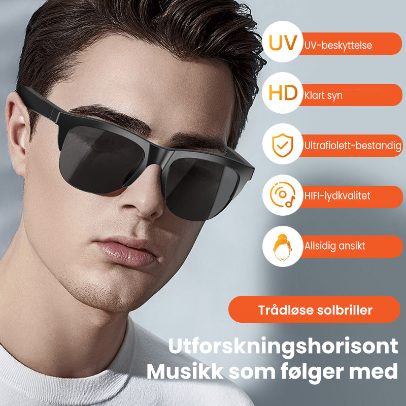 2025 Oppgrader Bluetooth-solbriller