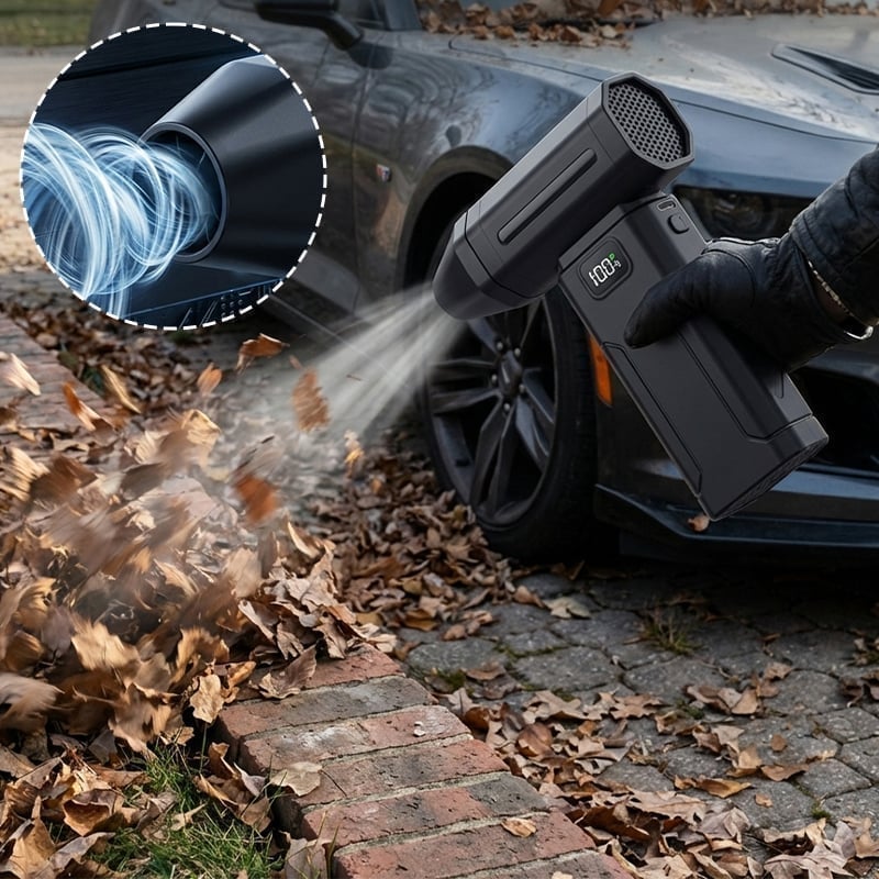 Ultrakraftig Bærbar Turbovifte på 150 000 o/min