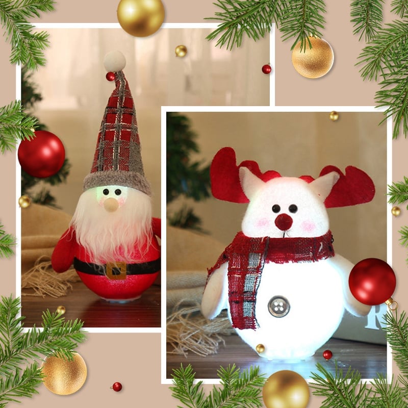 Kreativ Jul Lys-opp Figur