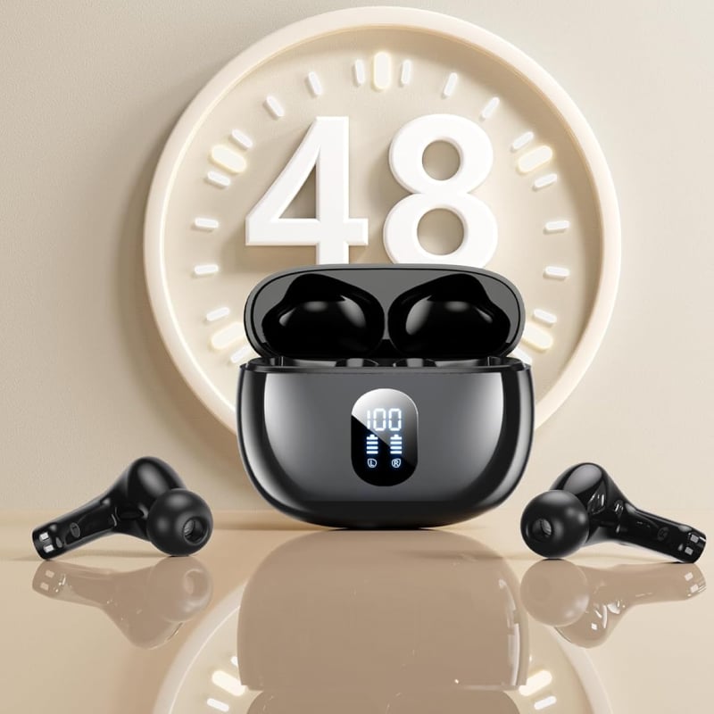 S510 Bluetooth-Ørepropper – Støydemping, Digital Skjerm