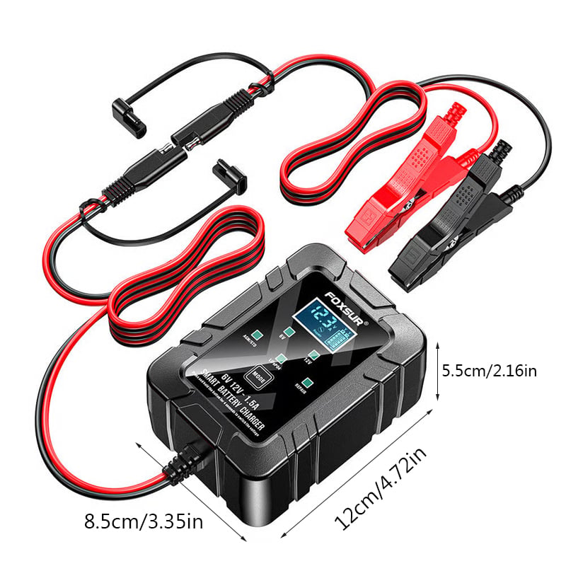 6v 12v Automatisk Intelligent Gjenkjenning