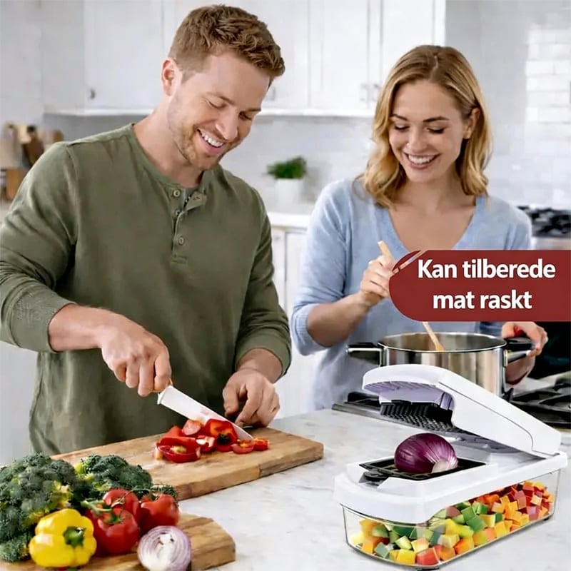 Multifunksjonell Grønnsakskutter
