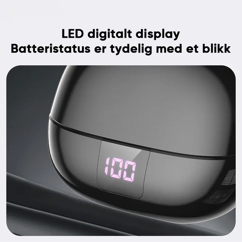 Hi-Fi Sports Bluetooth 5.4 Hodetelefoner med Ørekrok og Støydemping